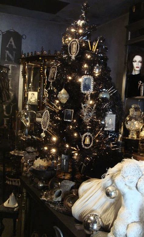 gothic xmas tree decorations|gothic christmas tree ornaments.